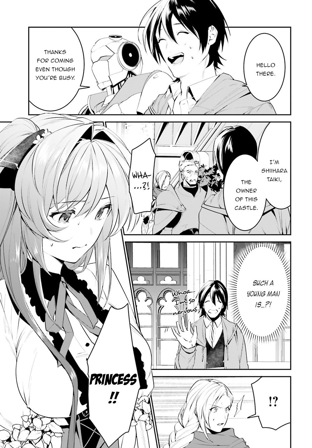 Tenkuu no Shiro o Moratta no de Isekai de Tanoshiku Asobitai Chapter 10 15